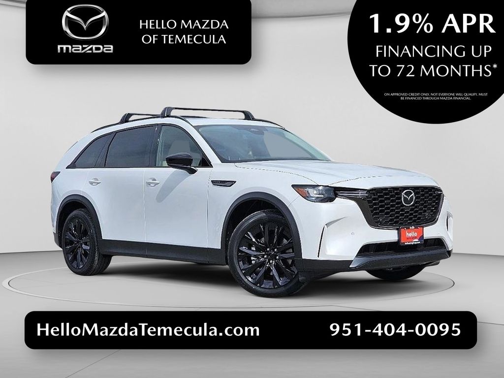 Rhodium White Premium 2026 Mazda CX-90 3.3 Turbo Premium Sport AWD SUV / Crossover All-Wheel Drive 8-Speed Automatic