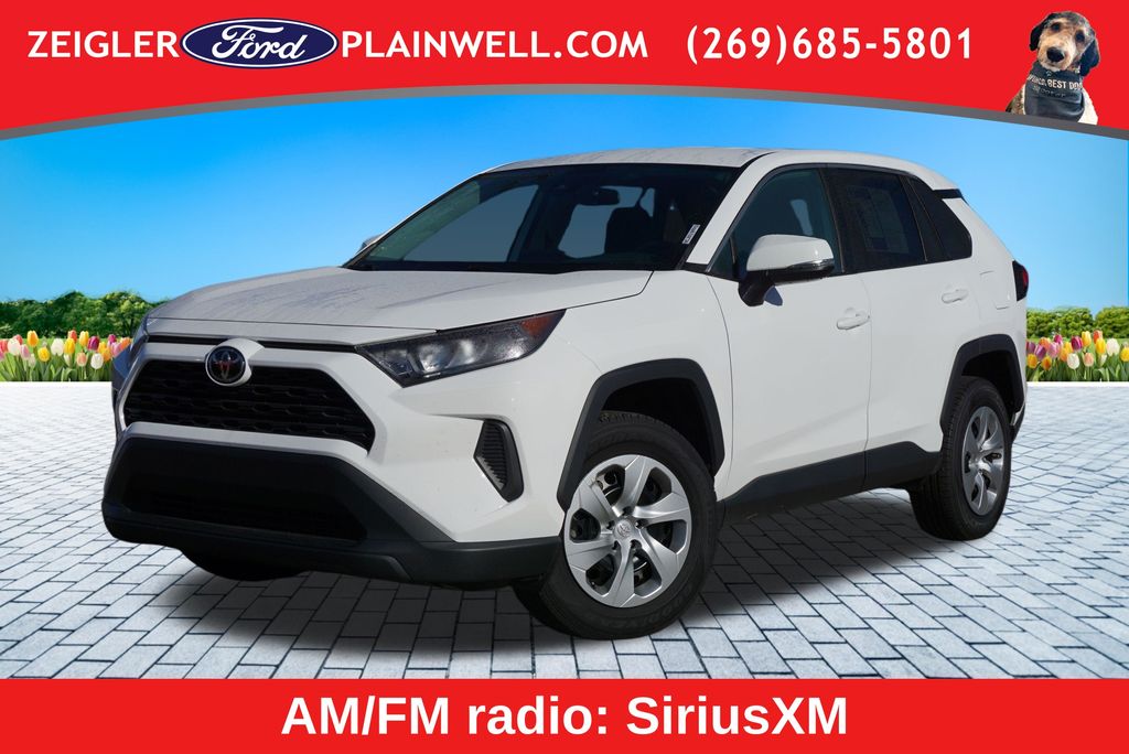 White 2022 Toyota RAV4 SUV / Crossover All-Wheel Drive 8-Speed Automatic