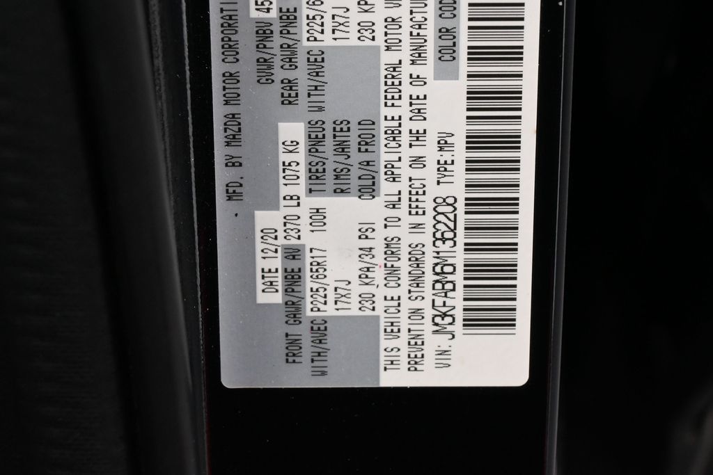 Used 2021 Jet Black Mica Mazda Sport image 16