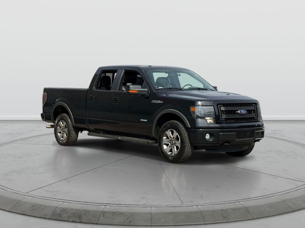 Tuxedo Black Metallic 2013 Ford F-150 FX4 SuperCrew 4WD Pickup Truck Four-Wheel Drive 6-Speed Automatic
