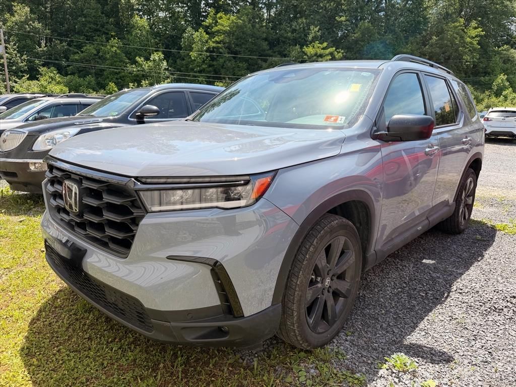 Gray Pearl 2025 Honda Pilot Sport AWD SUV / Crossover All-Wheel Drive Automatic