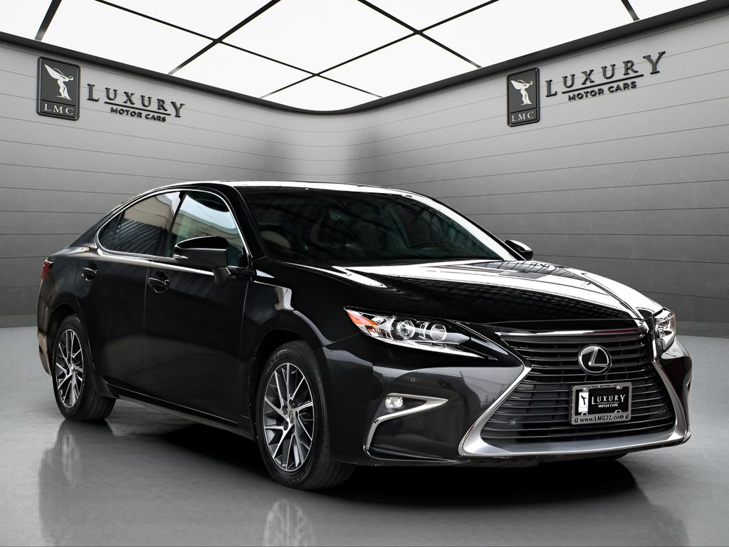 Black (Caviar) 2016 Lexus ES 350 FWD Sedan Front-Wheel Drive 6-Speed Automatic