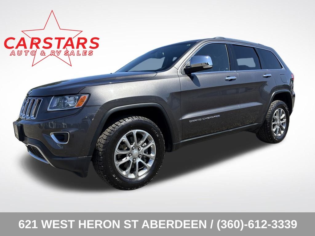 2014 Granite Crystal Metallic Clearcoat Jeep Grand Cherokee Limited 4X4 SUV