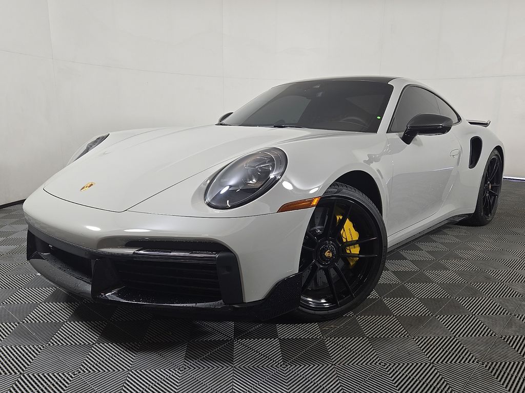 Gray 2025 Porsche 911 Coupe All-Wheel Drive 8-Speed Automatic