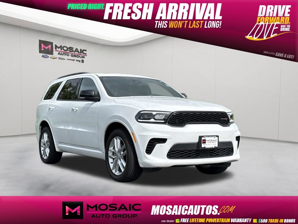 White Knuckle Clearcoat 2026 Dodge Durango SUV / Crossover All-Wheel Drive 8-Speed Automatic