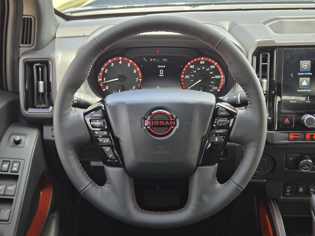 2026 Nissan Frontier PRO-X Black at Central Houston Nissan