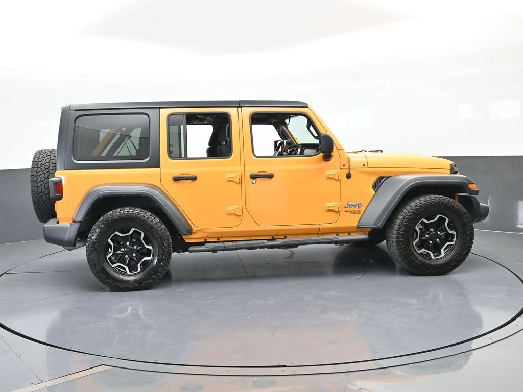 Used 2018 Hellayella Clearcoat Jeep Unlimited Sport S image 7