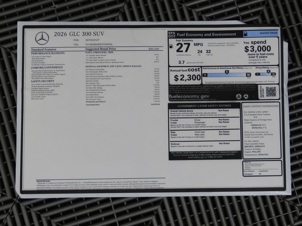 Thumbnail: 2026 Mercedes-Benz GLC - 9