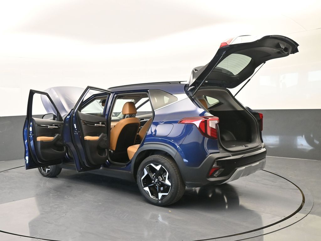 Used 2024 Dark Ocean Blue Kia EX image 74