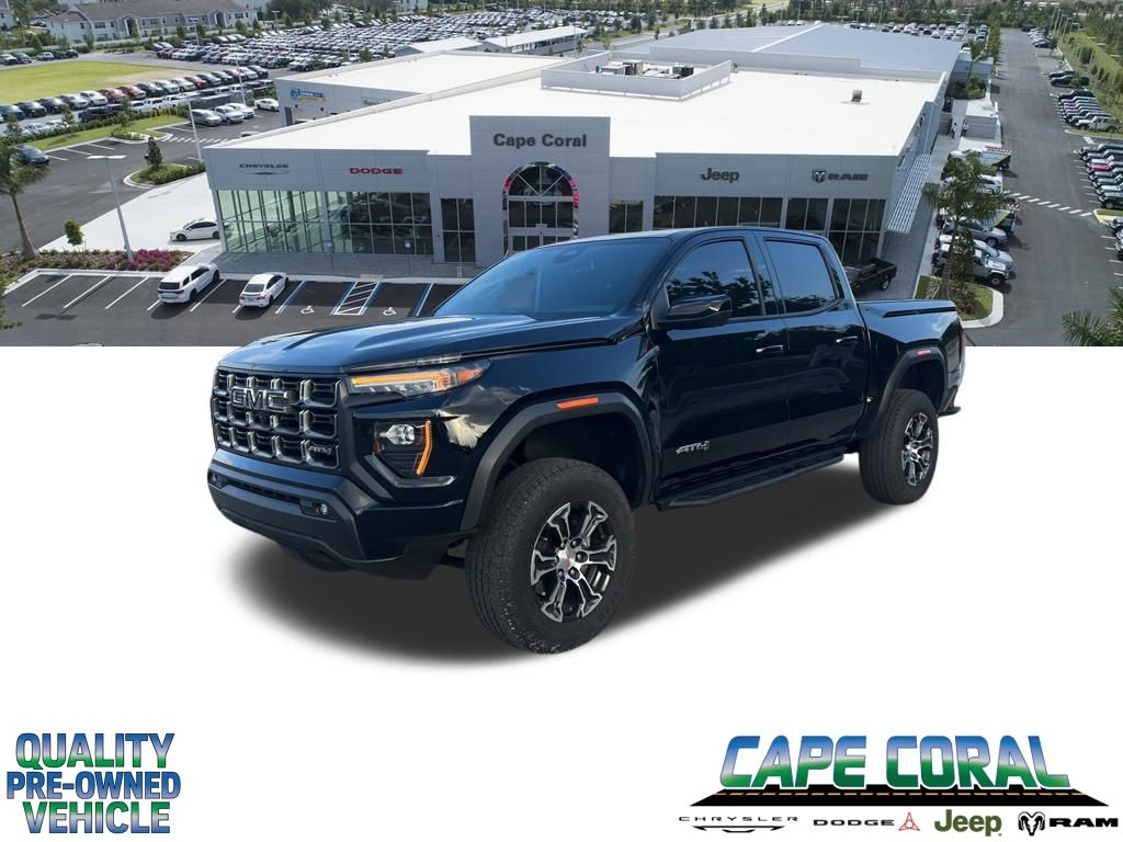Onyx Black 2025 GMC Canyon Pickup Truck Four-Wheel Drive 8-Speed Automatic