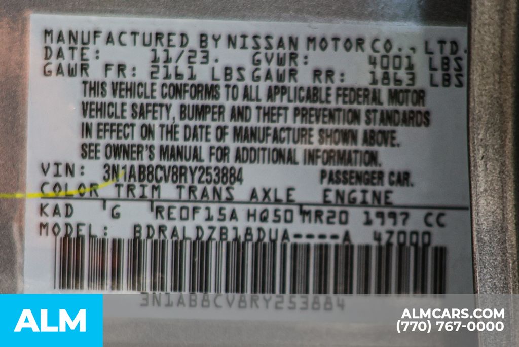 Used 2024 Gray Nissan SV image 55