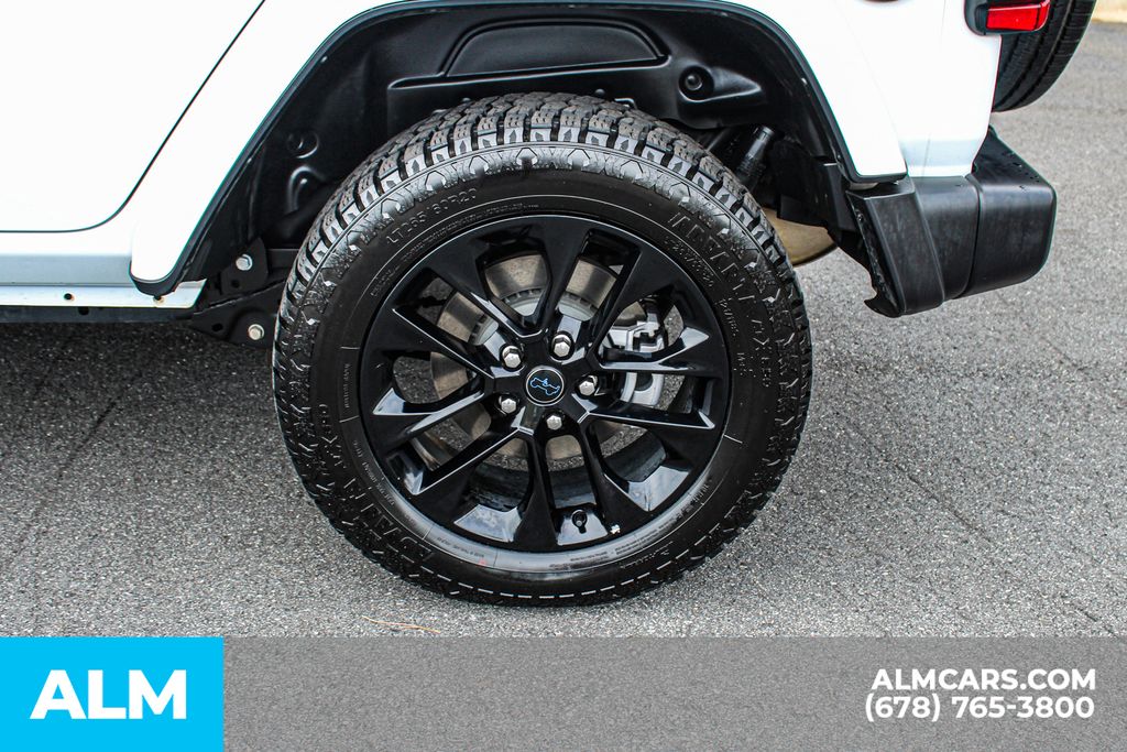 Used 2024 White Jeep Sahara 4xe image 15