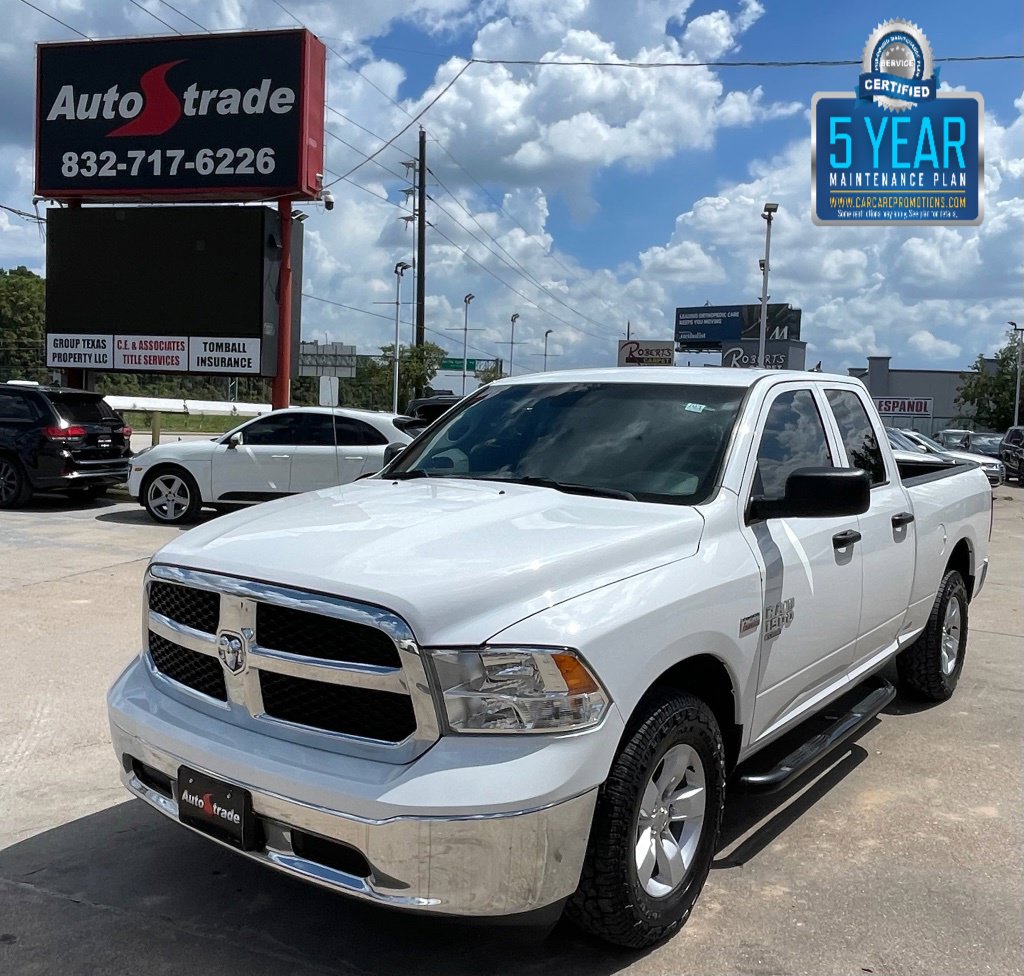 2021 Ram 1500 Classic Tradesman White at AutoSavvy Houston Southwest