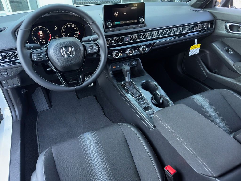2026 Honda Civic Sport White at Community Honda