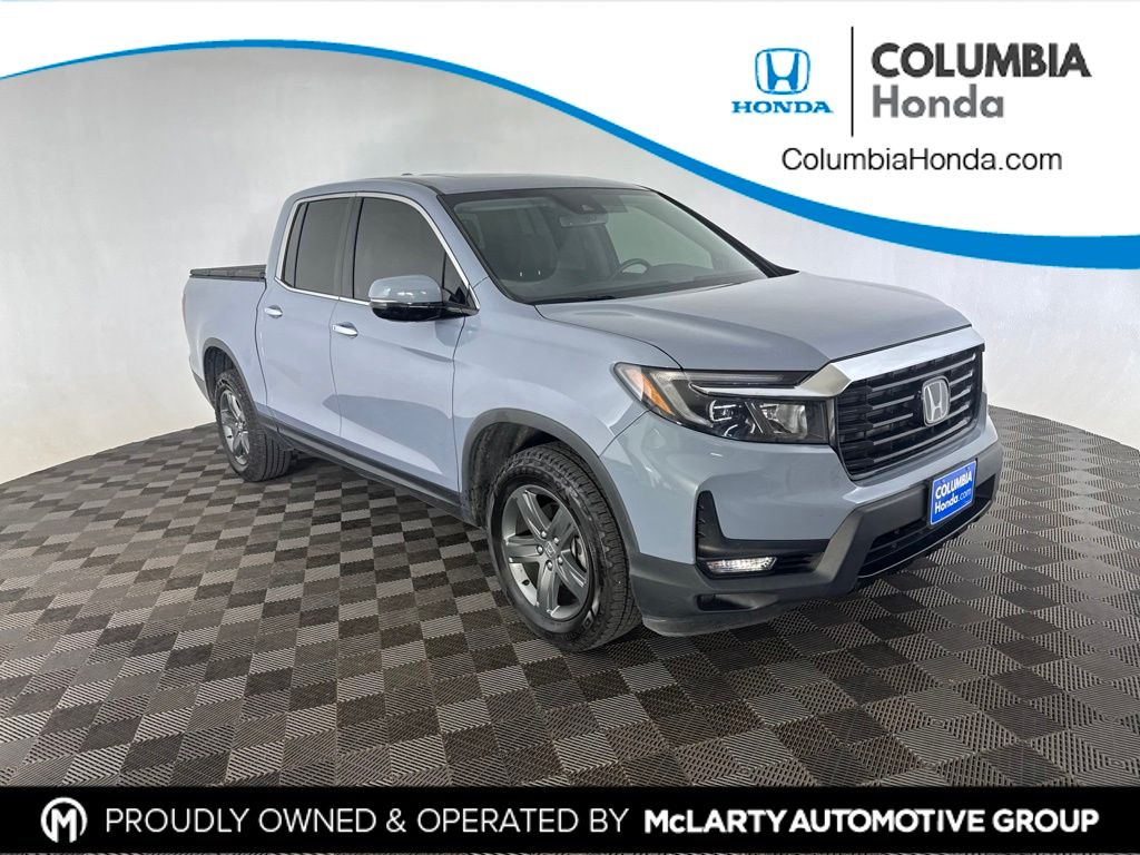 Sonic Gray Pearl 2023 Honda Ridgeline Pickup Truck All-Wheel Drive 9-Speed Automatic