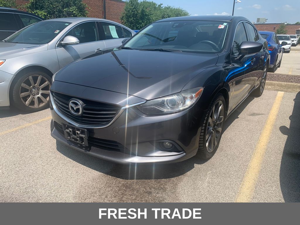 Meteor Gray Mica 2015 Mazda MAZDA6 Sedan Front-Wheel Drive 6-Speed Automatic