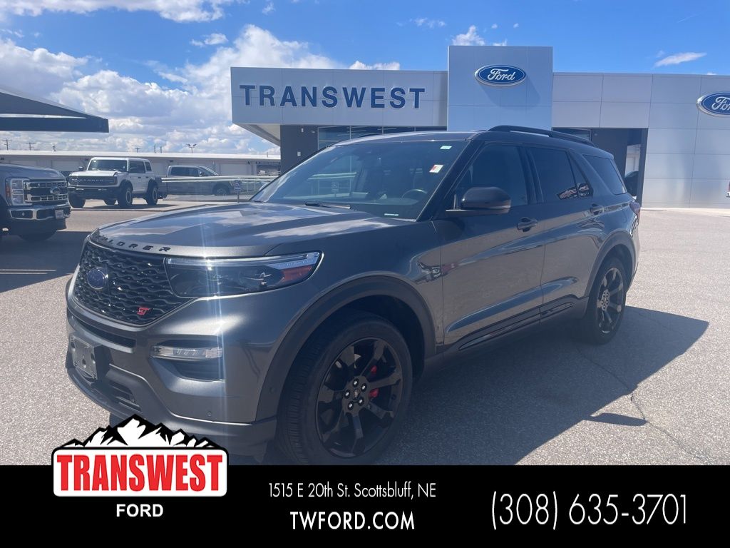 Gray (Magnetic Metallic) 2020 Ford Explorer ST AWD SUV / Crossover All-Wheel Drive Automatic