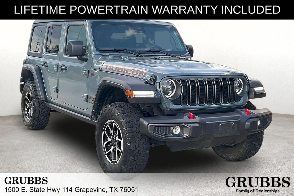 Anvil Clear Coat 2024 Jeep Wrangler SUV / Crossover Four-Wheel Drive 8-Speed Automatic
