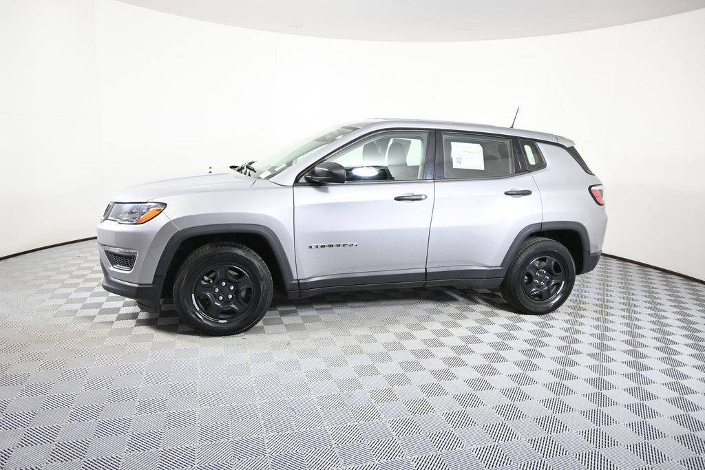 Used 2021 Jeep Compass Sport with VIN 3C4NJCAB8MT572138 for sale in Forest Lake, Minnesota