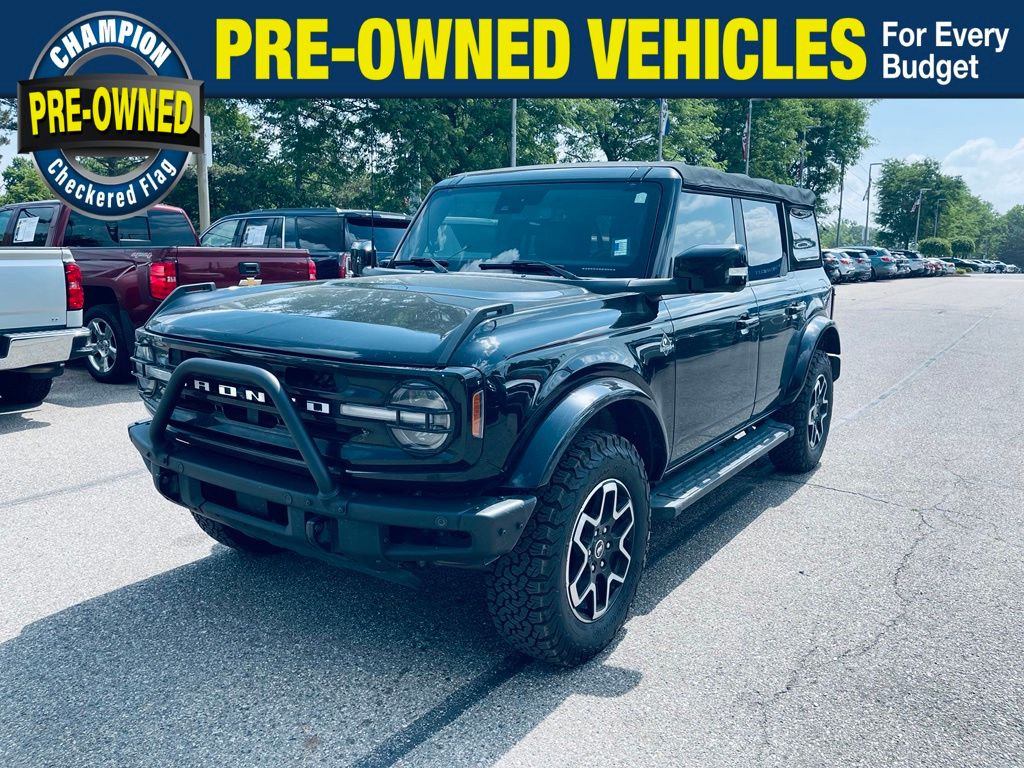 Black 2021 Ford Bronco SUV / Crossover Four-Wheel Drive Automatic