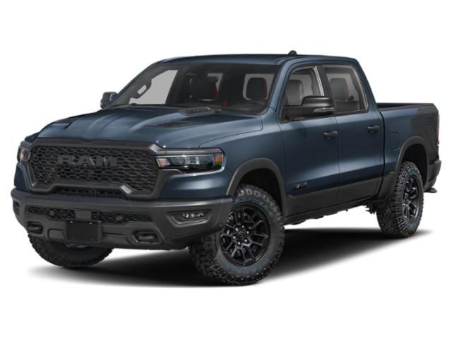 Forged Blue Metallic 2026 RAM 1500 Rebel Crew Cab 4WD Pickup Truck Four-Wheel Drive 8-Speed Automatic