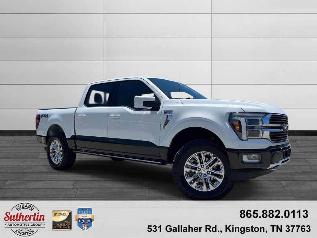 Brown 2024 Ford F-150 Pickup Truck Four-Wheel Drive Automatic