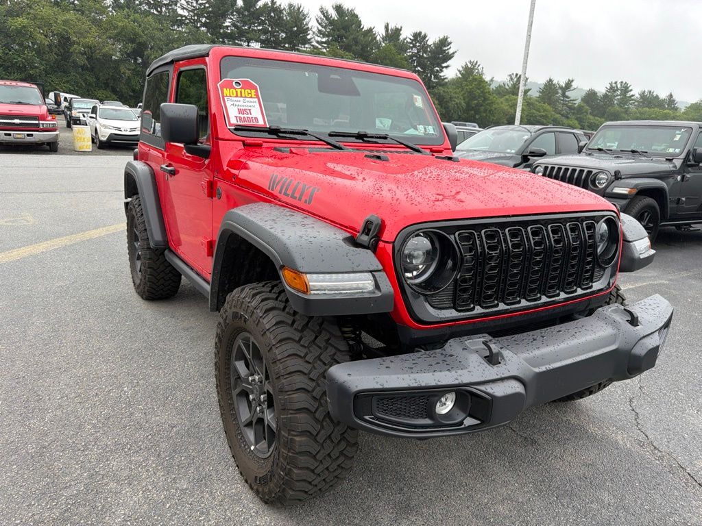 Firecracker Red Clearcoat 2026 Jeep Wrangler SUV / Crossover Four-Wheel Drive 8-Speed Automatic