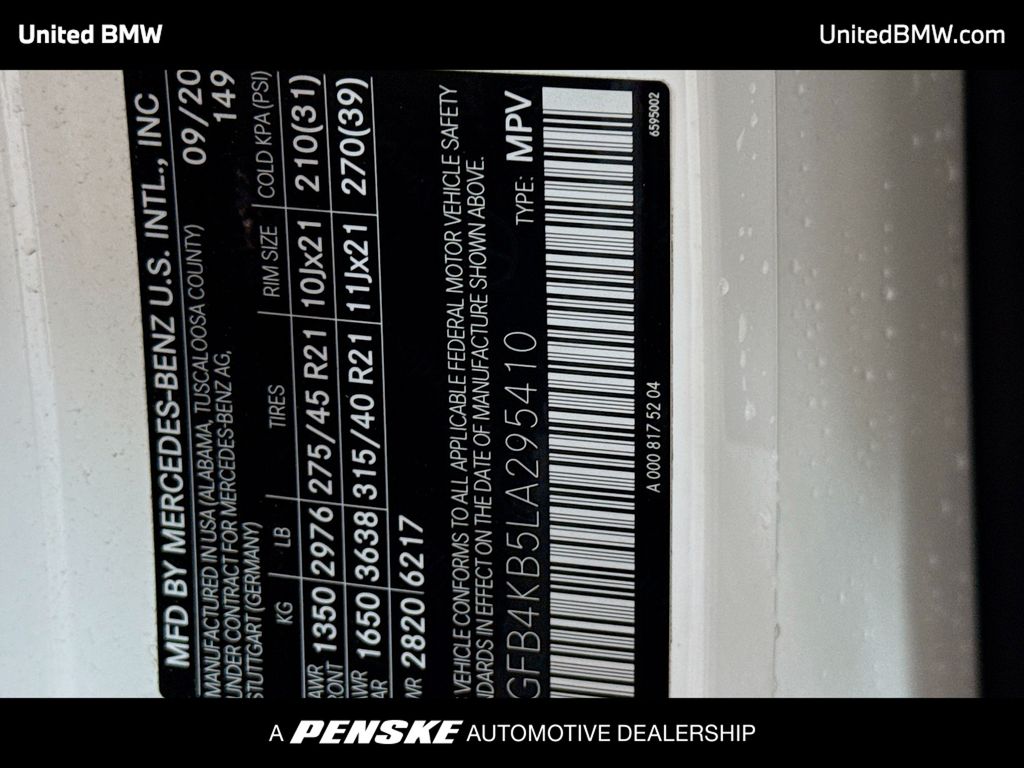 Thumbnail: 2020 Mercedes-Benz GLE - 15