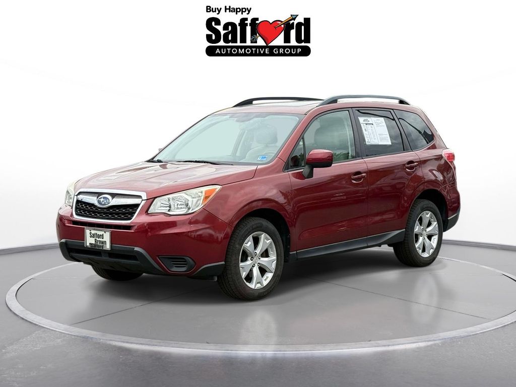 Venetian Red Pearl 2015 Subaru Forester SUV / Crossover All-Wheel Drive Continuously Variable Transmission