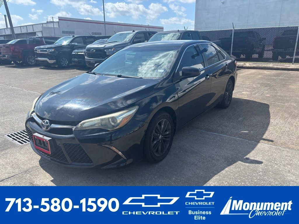 2017 Toyota Camry SE Black at Don McGill Toyota