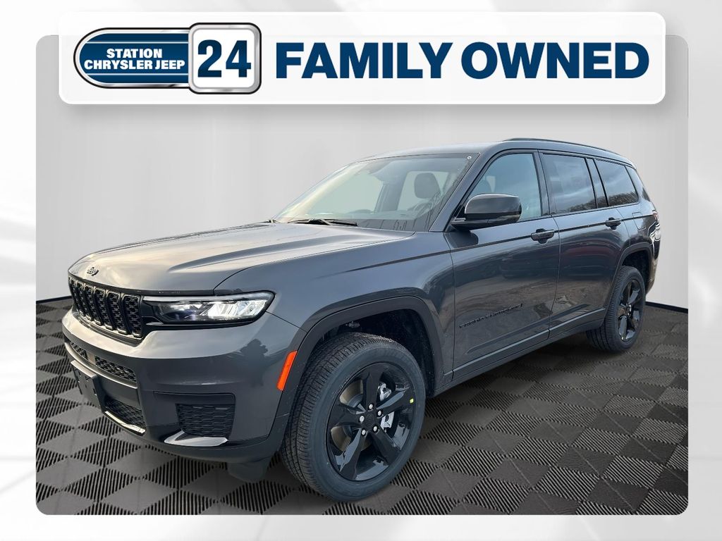 Gray Metallic 2025 Jeep Grand Cherokee L SUV / Crossover Four-Wheel Drive 8-Speed Automatic