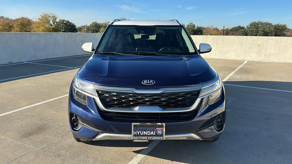 2021 Kia Seltos S Blue at Bayshore Chrysler Jeep Dodge Ram