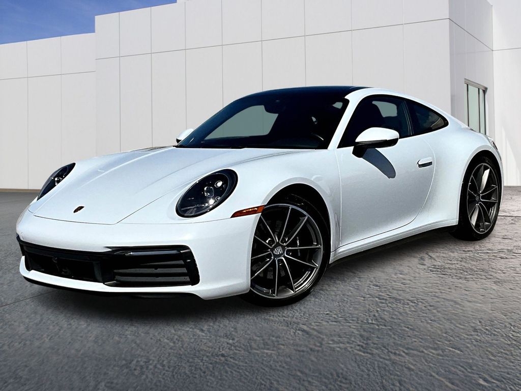 Carrara White Metallic 2020 Porsche 911 Carrera S Coupe RWD Coupe Rear-Wheel Drive Automatic