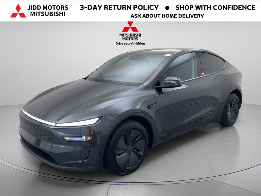 Gray 2026 Tesla Model Y SUV / Crossover Rear-Wheel Drive 1-Speed Automatic