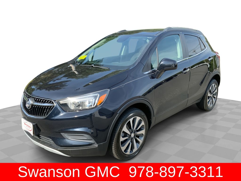 Blue Metallic 2021 Buick Encore Preferred AWD SUV / Crossover All-Wheel Drive 6-Speed Automatic Overdrive