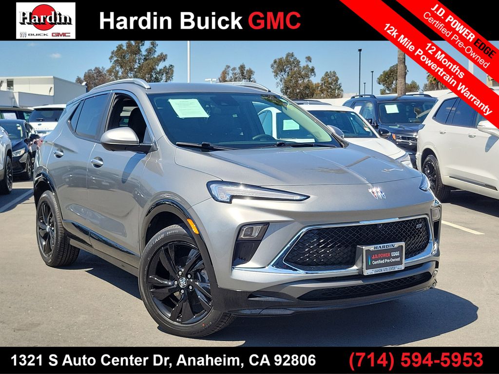 Moonstone Gray Metallic 2024 Buick Encore GX Sport Touring FWD SUV / Crossover Front-Wheel Drive Continuously Variable Transmission