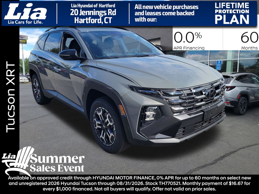 Hampton Gray 2026 Hyundai Tucson SUV / Crossover All-Wheel Drive 8-Speed Automatic