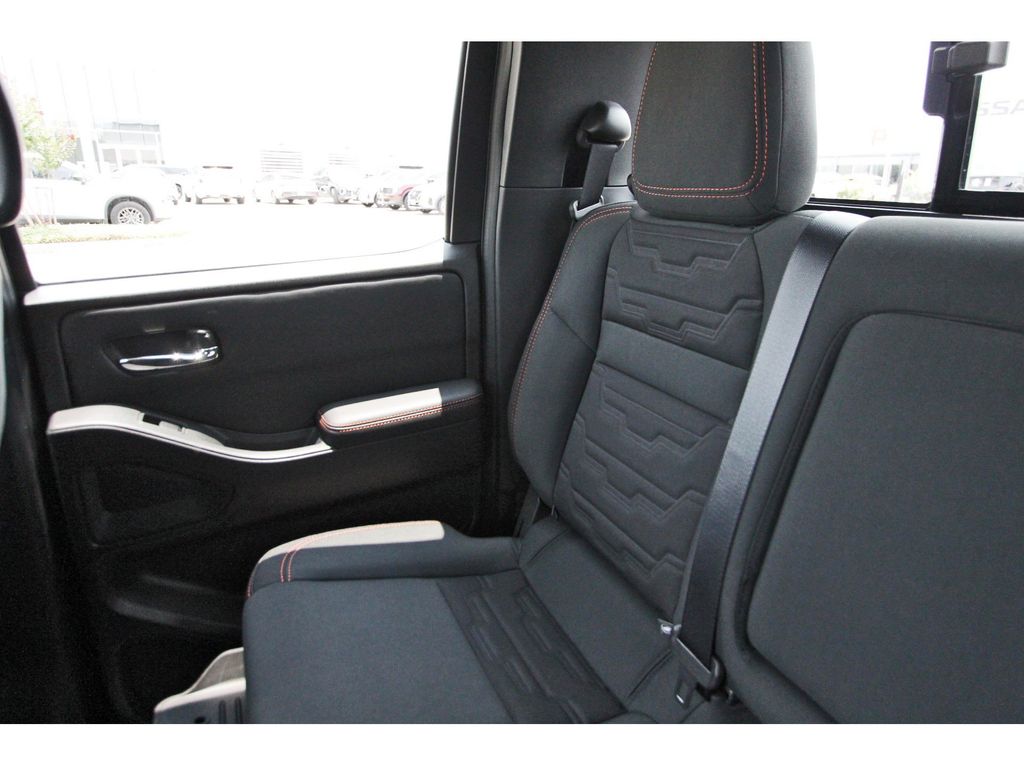 2025 Nissan Frontier PRO-4X Red at Bravo Nissan