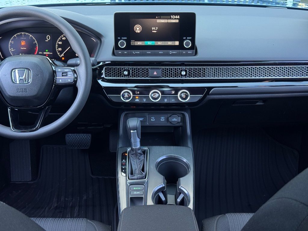 2026 Honda Civic LX Blue at Community Honda