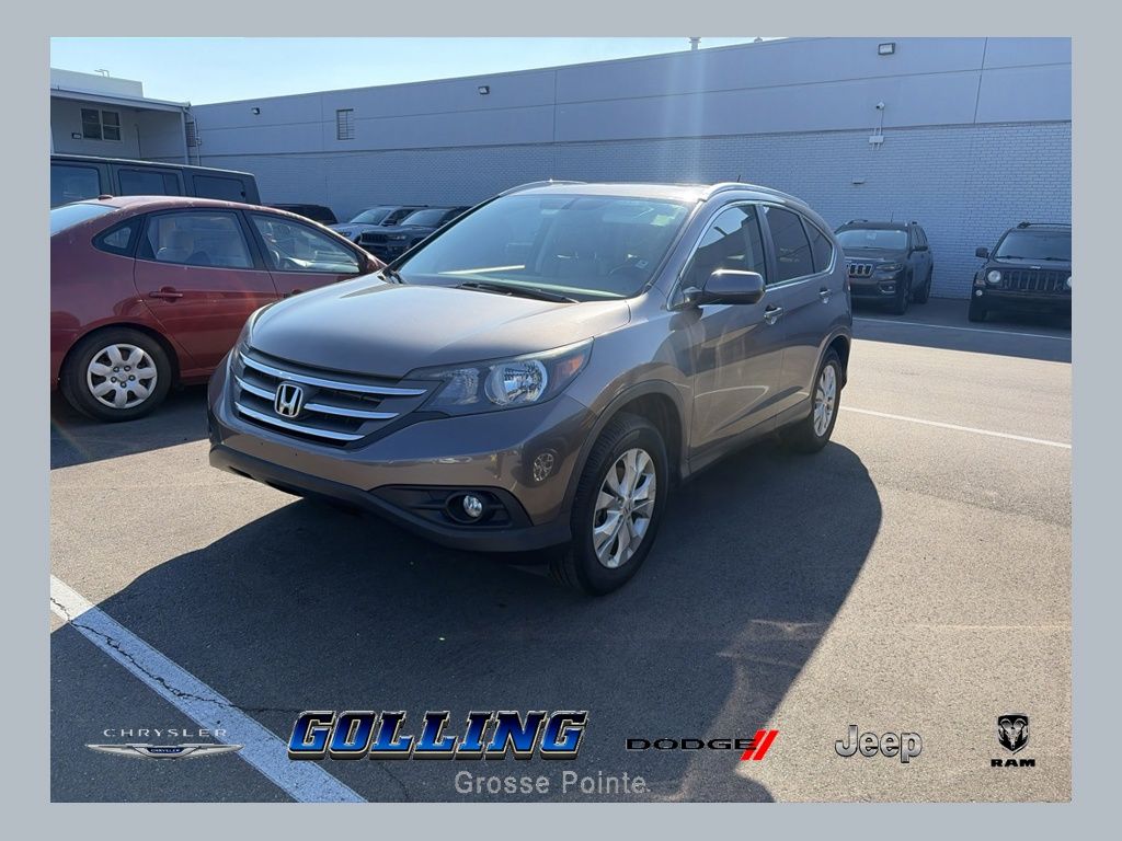 Brown (Beige) 2013 Honda CR-V SUV / Crossover All-Wheel Drive 5-Speed Automatic