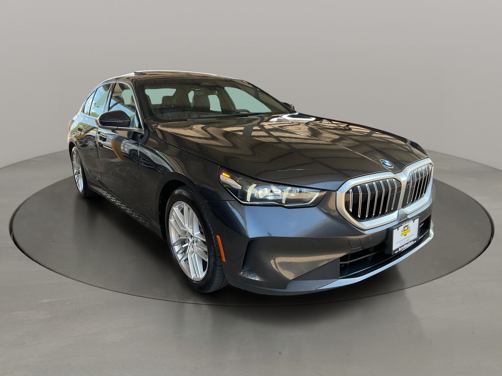 Gray (Dark Graphite Metallic) 2024 BMW 5 Series Sedan Rear-Wheel Drive 8-Speed Automatic