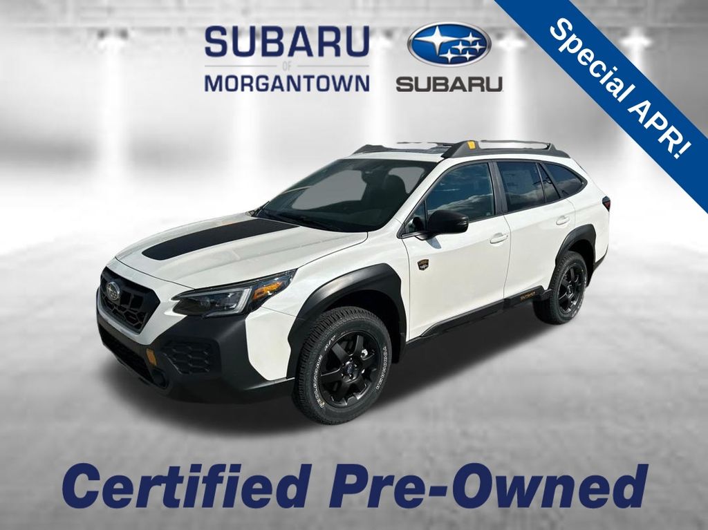 Crystal White Pearl 2025 Subaru Outback Wilderness AWD SUV / Crossover All-Wheel Drive Continuously Variable Transmission