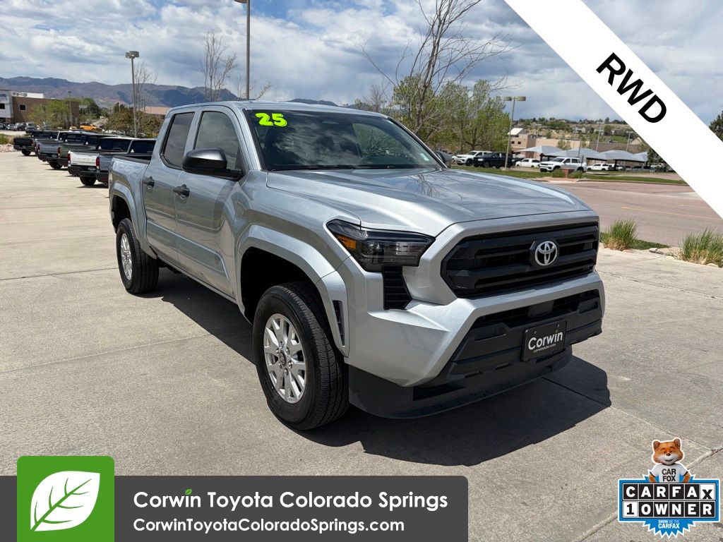 Celestial Silver Metallic 2025 Toyota Tacoma Pickup Truck 4X2 8-Speed Automatic