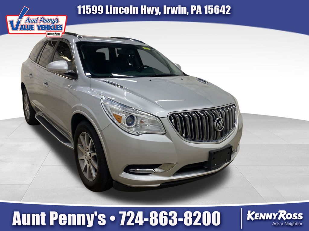 Quicksilver Metallic 2017 Buick Enclave SUV / Crossover Front-Wheel Drive 6-Speed Automatic Overdrive