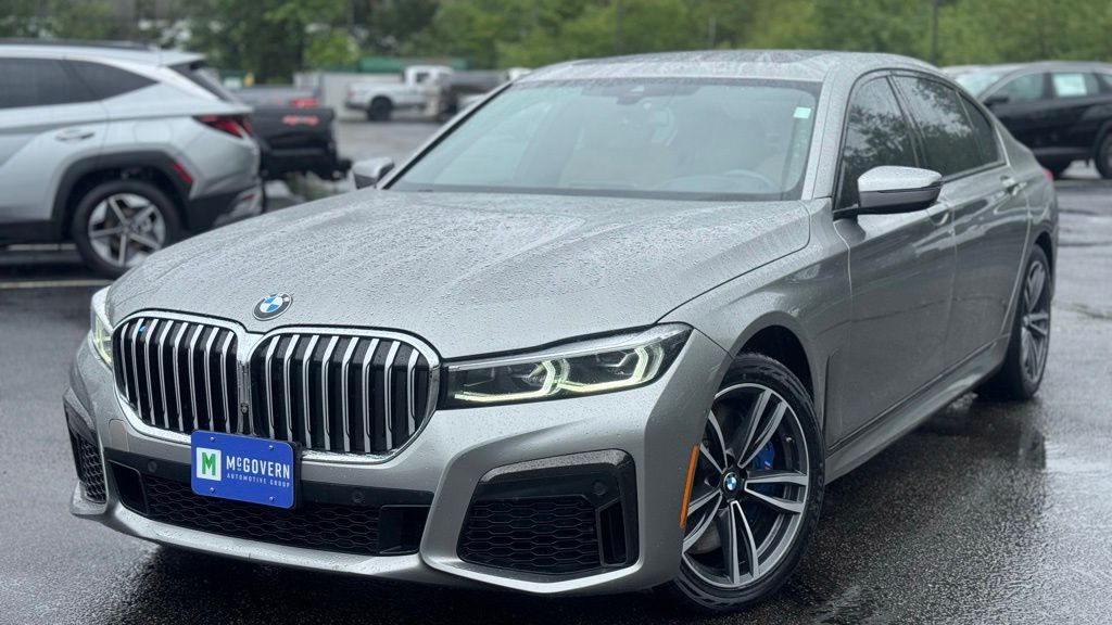 Donington Gray Metallic 2020 BMW 7 Series Sedan All-Wheel Drive 8-Speed Automatic