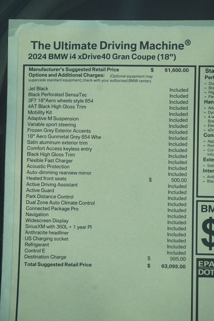 2024 BMW i4 xDrive40 8