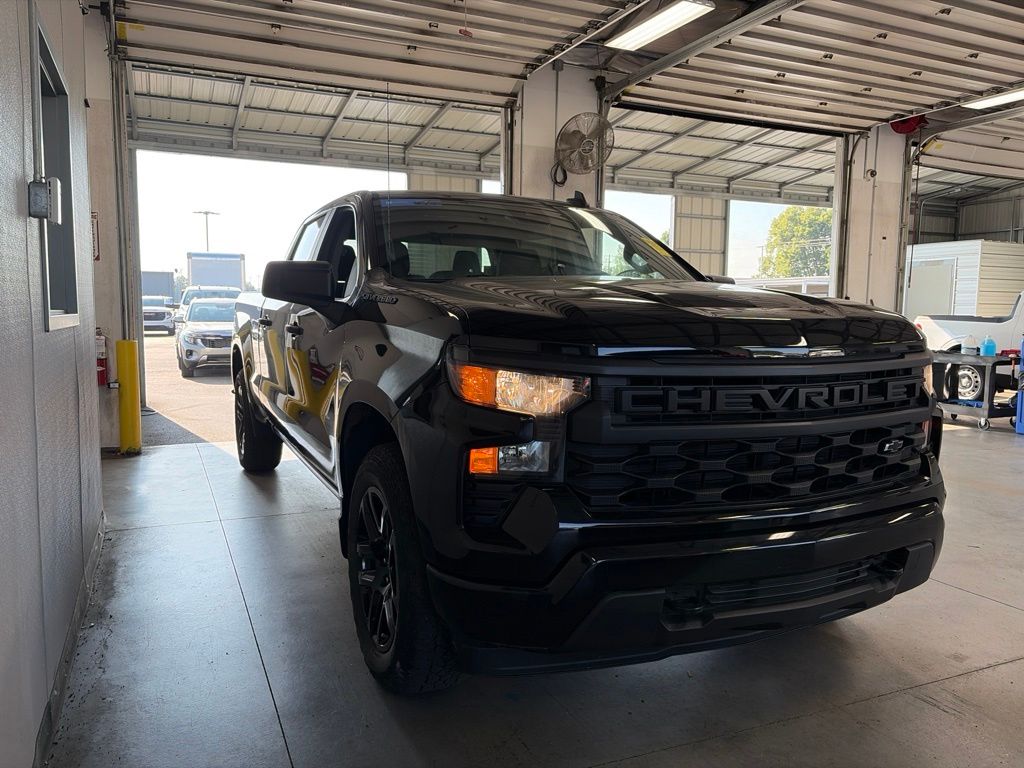 Black 2023 Chevrolet Silverado 1500 Pickup Truck Four-Wheel Drive 8-Speed Automatic
