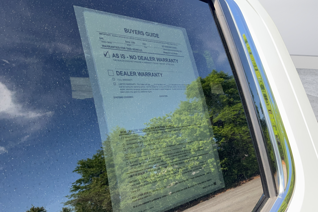 Used 2021 GMC Sierra 1500 SLT 4D Crew Cab