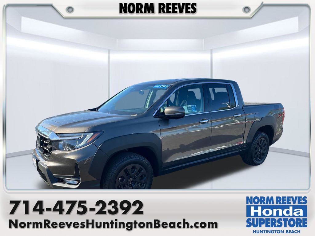 Pewter Metallic 2023 Honda Ridgeline Pickup Truck All-Wheel Drive 9-Speed Automatic