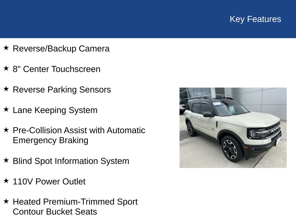 2024 Ford Bronco Sport Outer Banks